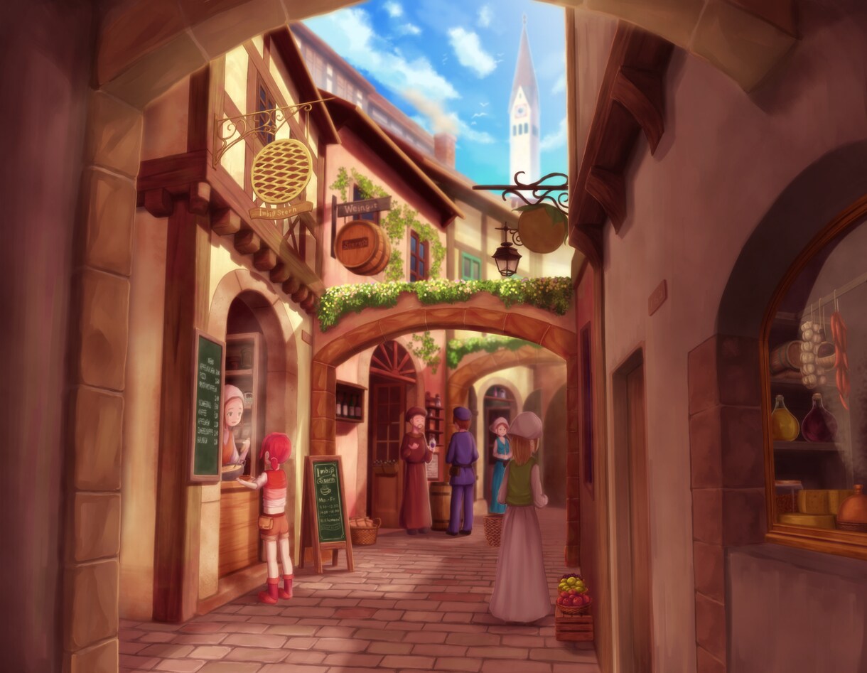 背景イラストを制作いたします 温かみのある厚塗り背景イラストならおまかせください イメージ8