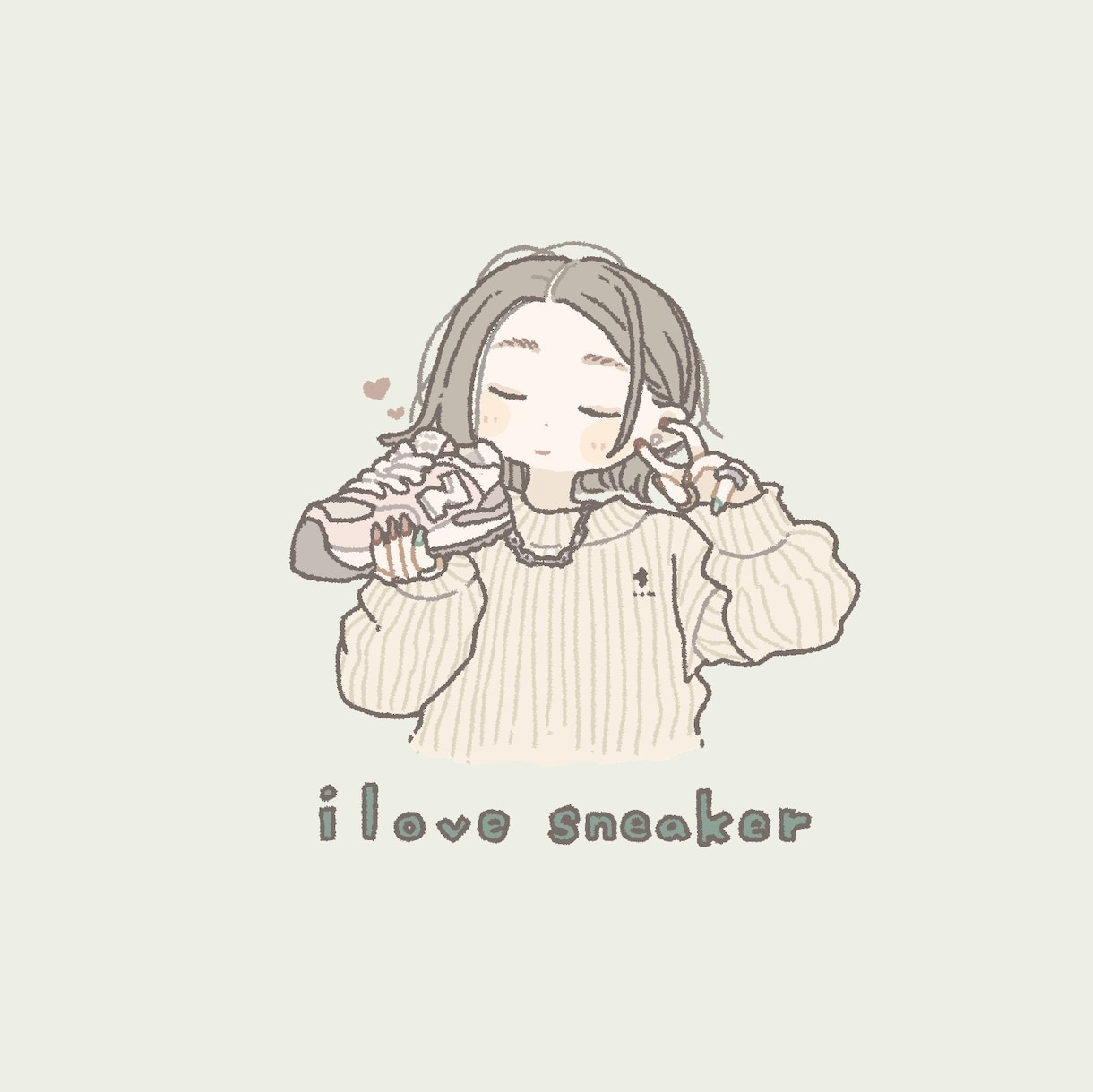 淡い色合いのゆるいアイコンイラストを描きます SNSのアイコンやプレゼント、グッズ制作にご利用いただけます イメージ3