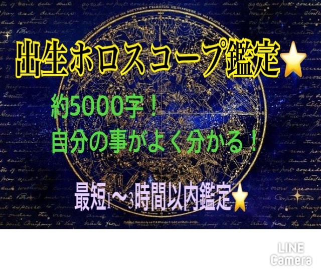 出生ホロスコープ鑑定します 向き不向き・仕事・全体運総合鑑定致します。