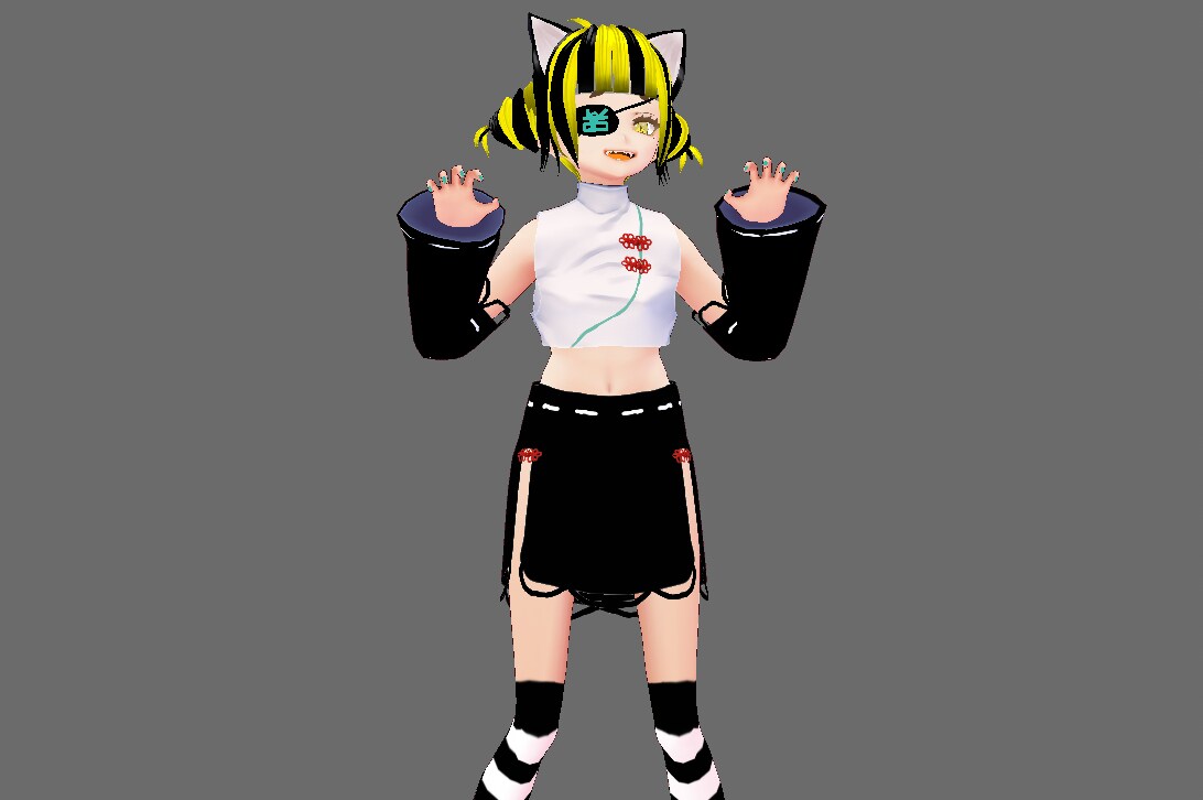 VTuberになろう！3dモデルつくります 満足いくものが作れるまで相談のります\( •̀ω•́ )/ イメージ6
