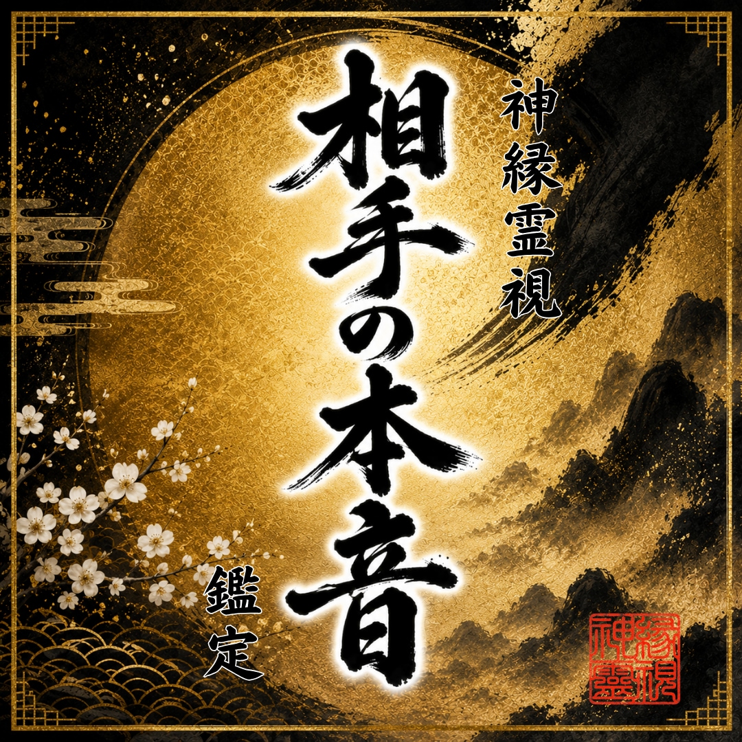 即日鑑定｜あの人の魂の本当の想いを視ます 【5000字越えの本格霊視鑑定】あなたの悩みを根本から紐解く イメージ1