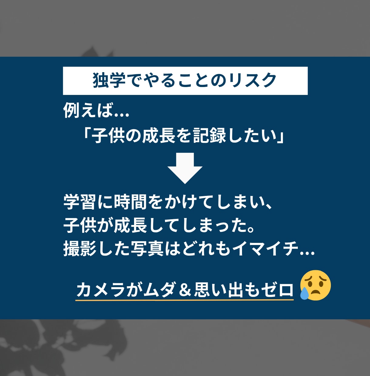 講座5回 カメラのお悩みをマンツーマンで解消します 回数プラン！SNS総フォロワー2000人越カメラマンが指導 イメージ4