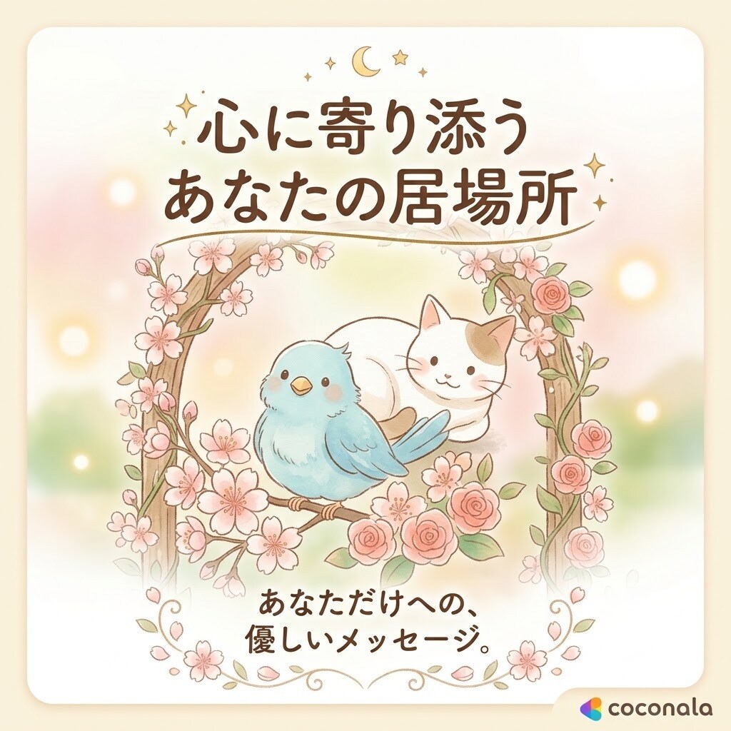 恋愛、人間関係の悩み相談、聞きます 誰にも言えない悩み、ゆっくり話してみませんか？ イメージ1