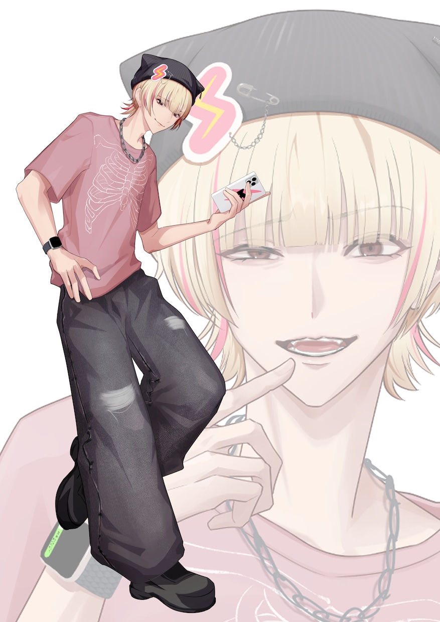 ご相談だけでも◎魅力的な男性イラスト制作承ります サムネイルや立ち絵など、ご希望に合わせて丁寧に制作します イメージ6