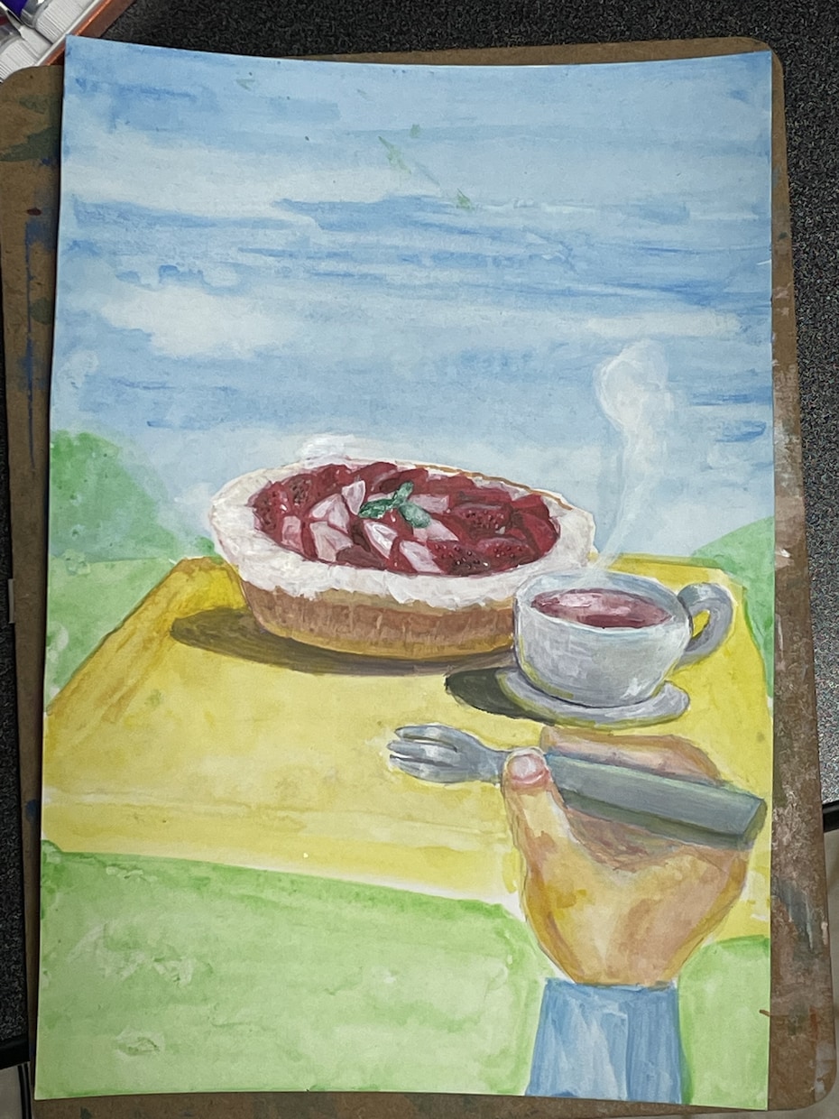 トイレ用の水彩画描きます トイレの空気感を彩り、運気もアップします。 イメージ1