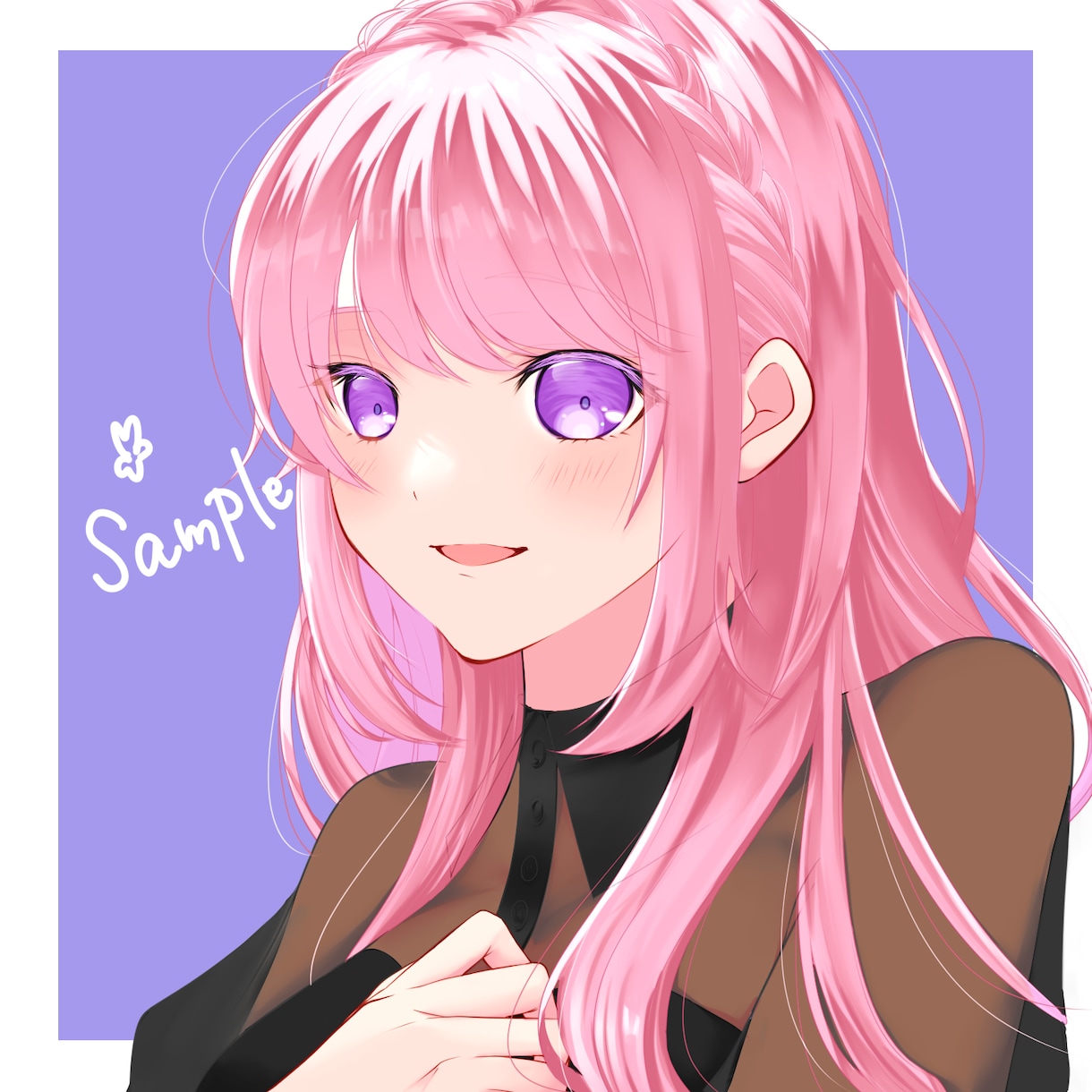 ご要望に合わせたアイコンイラストお描きします SNSのアイコンに…お気軽にご相談ください！ イメージ2