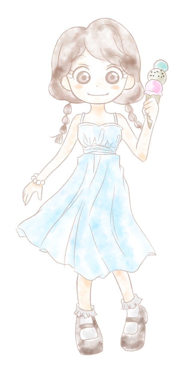 水彩タッチイラストお描きします 優しい雰囲気のオリジナルイラストをお探しの方へ イメージ5