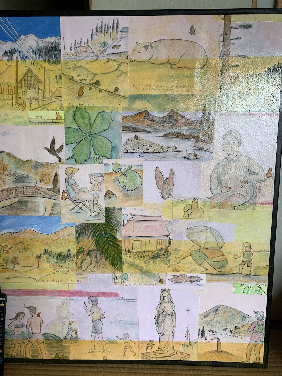 大人向け癒し系絵などをサービスします スケッチ枚数2000枚突破記念絵画、はり絵販売だるまは注文 イメージ4
