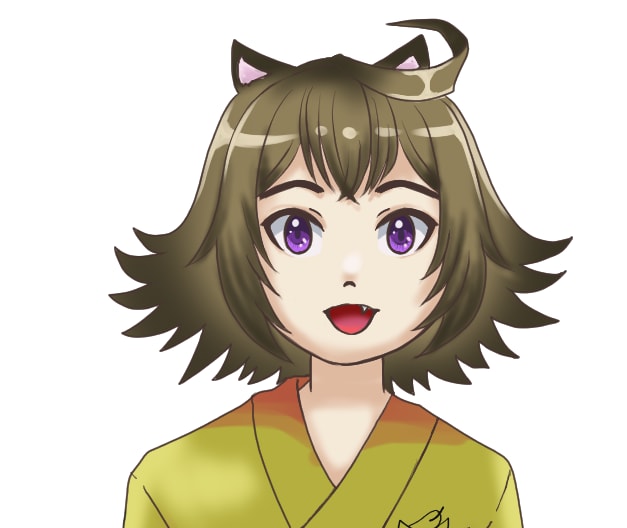 Vライバーキャラクター立ち絵販売します IRIAMなどで使えるVライバーキャラクター立ち絵完成品です イメージ1