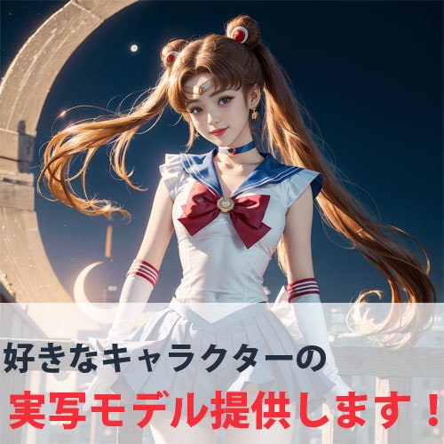 あなたの好きなキャラをAI美女に生成代行いたします 低価格でお気軽に日韓風のAI美女を代行で生成しちゃいます イメージ2
