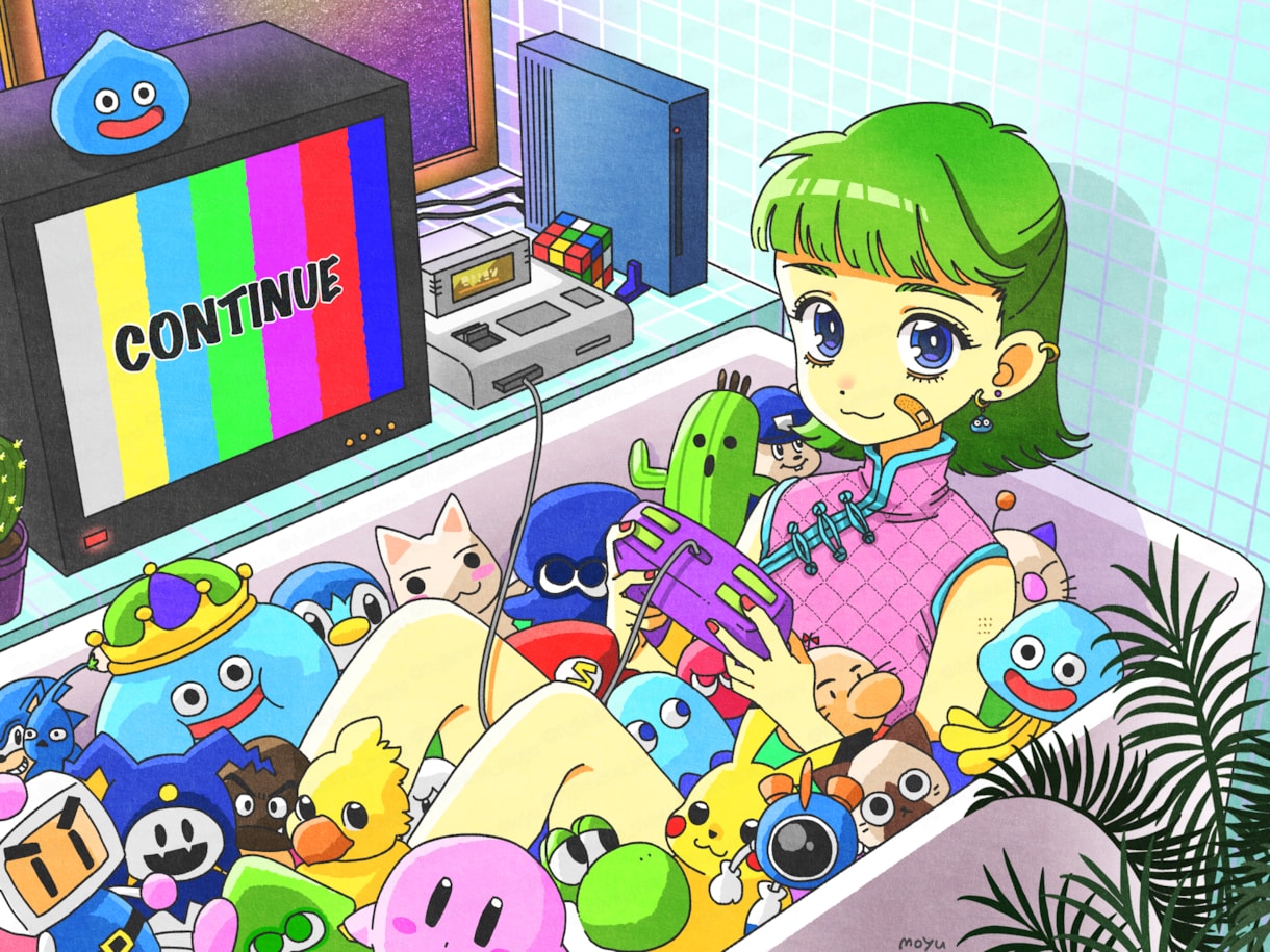 80年代風の、イラストを描きます レトロポップなイラストをお求めの方に！ イメージ7