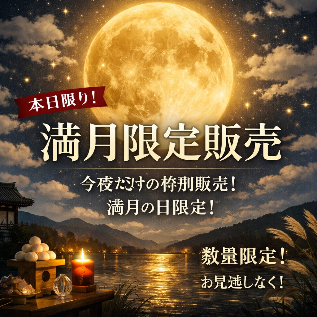満月限定出品します 霊視鑑定を使ったタロットと合わせた鑑定です！満月限定企画 イメージ1
