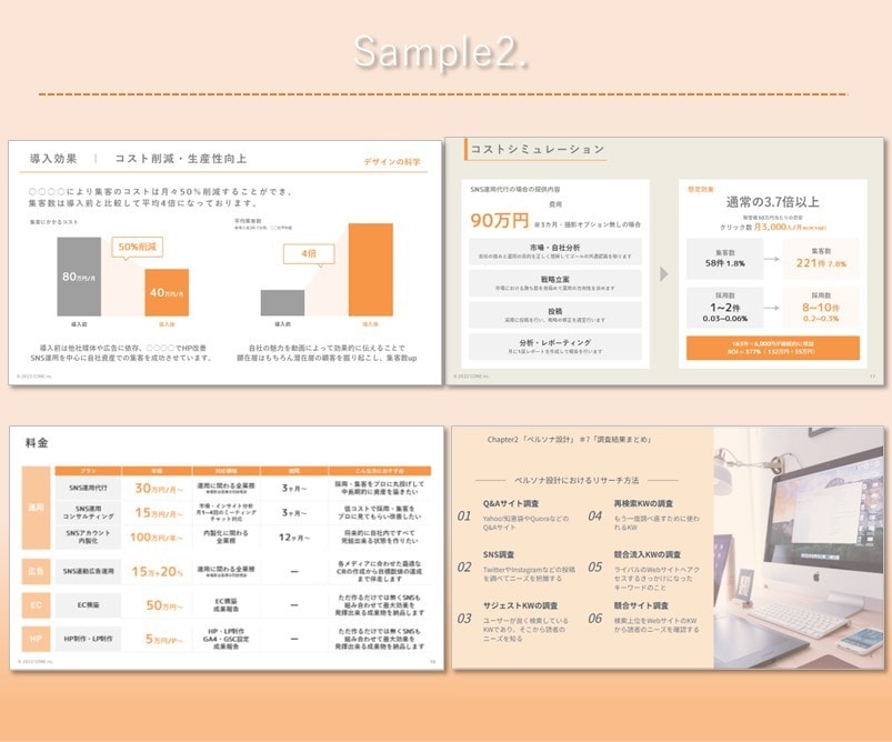 パワーポイントを資料作成のプロがデザインします 月間300枚作成！伝わるデザインでビジネスを円滑に進めます イメージ8