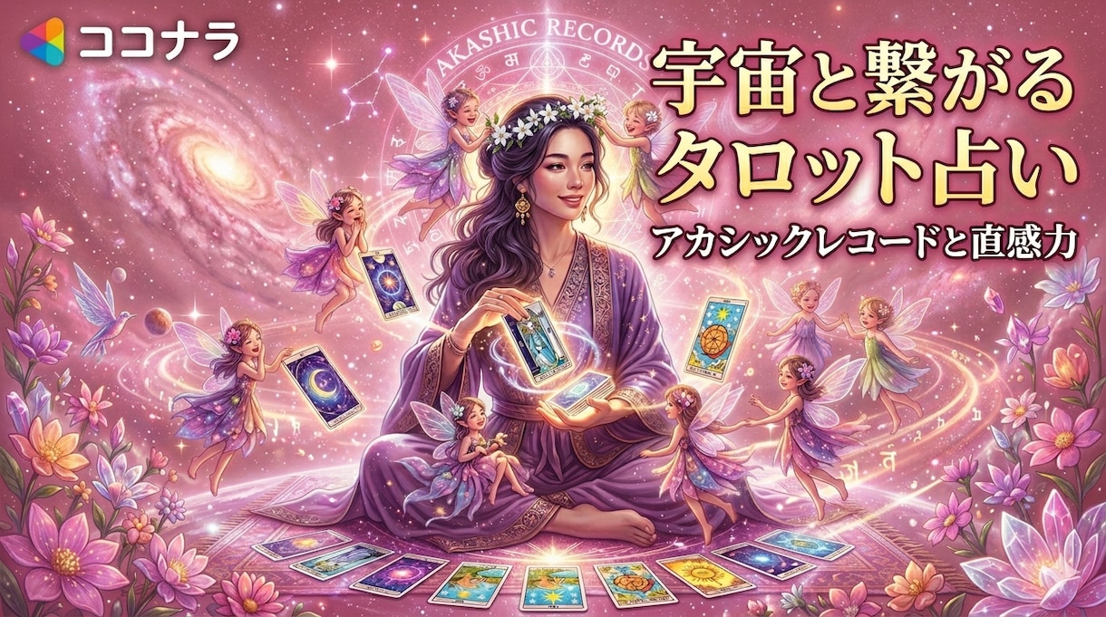 直感タロットとオラクルでお相手の本音を視ます 恋愛成就の相談殺到！魂を癒やすヒーラーが恋の迷路を紐解きます イメージ1