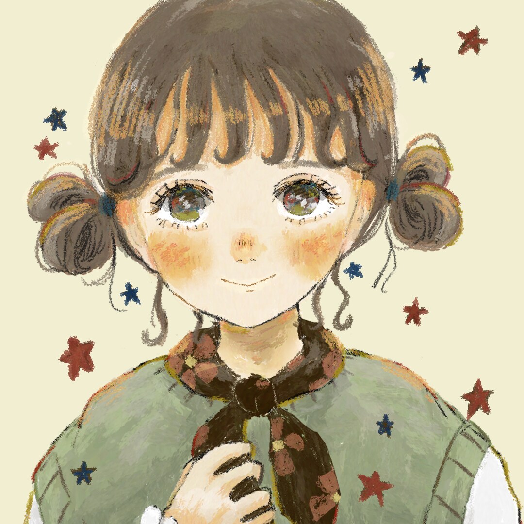 女の子のイラスト描きます ふんわりした色合い・雰囲気にこだわって仕上げます！ イメージ3