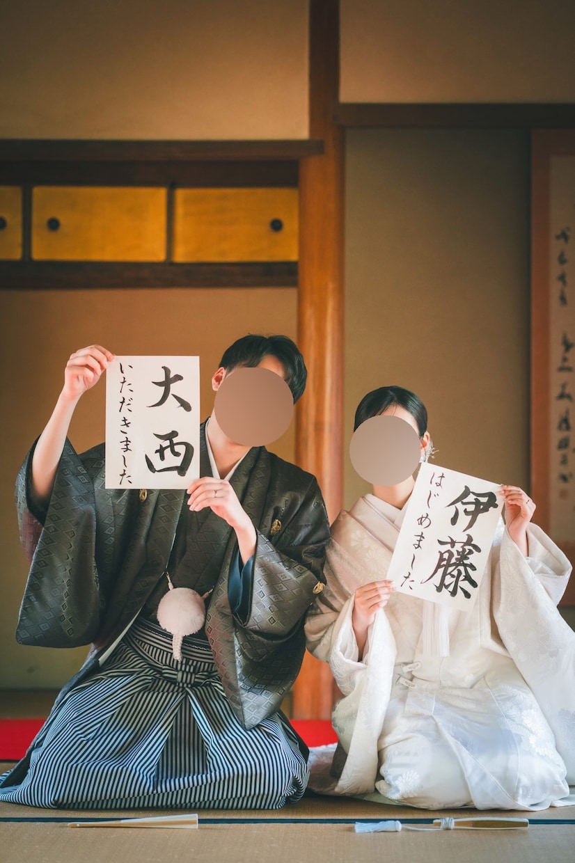 和装の前撮りアイテムお書きします かっこいい和装の前撮りアイテムをお探しの方へ イメージ4
