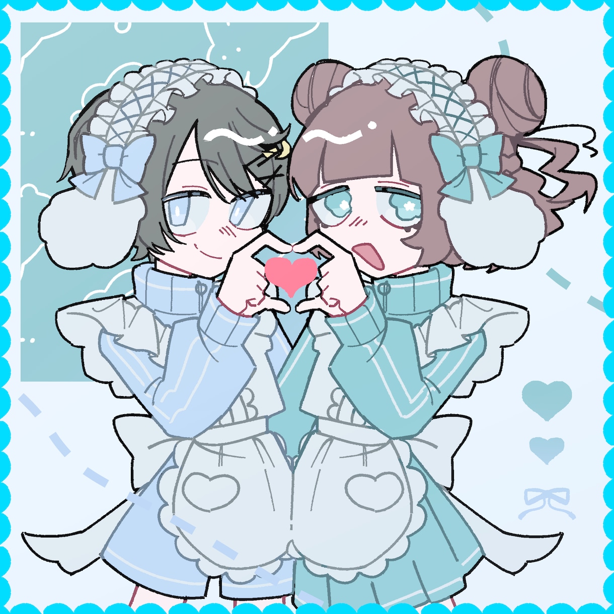 記念日や企画向けの一枚絵を制作します 自創作やTRPG、Vtuberさんなどお描きします！ イメージ6