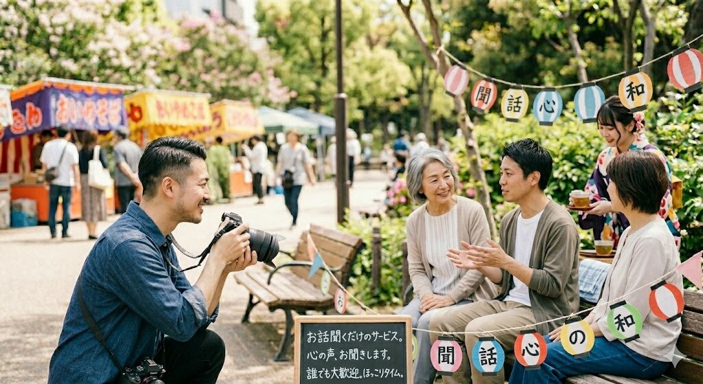 お悩みききます 何も解決しませんがただお話を聞きます イメージ1