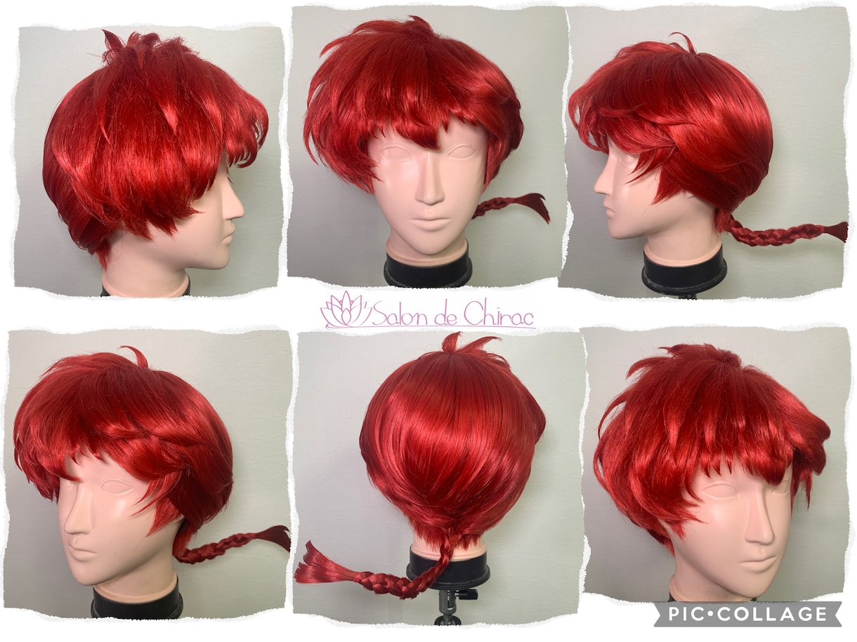 コスプレオーダーメイドウィッグ製作致します 完コス思考のハイクオリティ！特殊な二次元の髪型もお任せあれ。 イメージ10