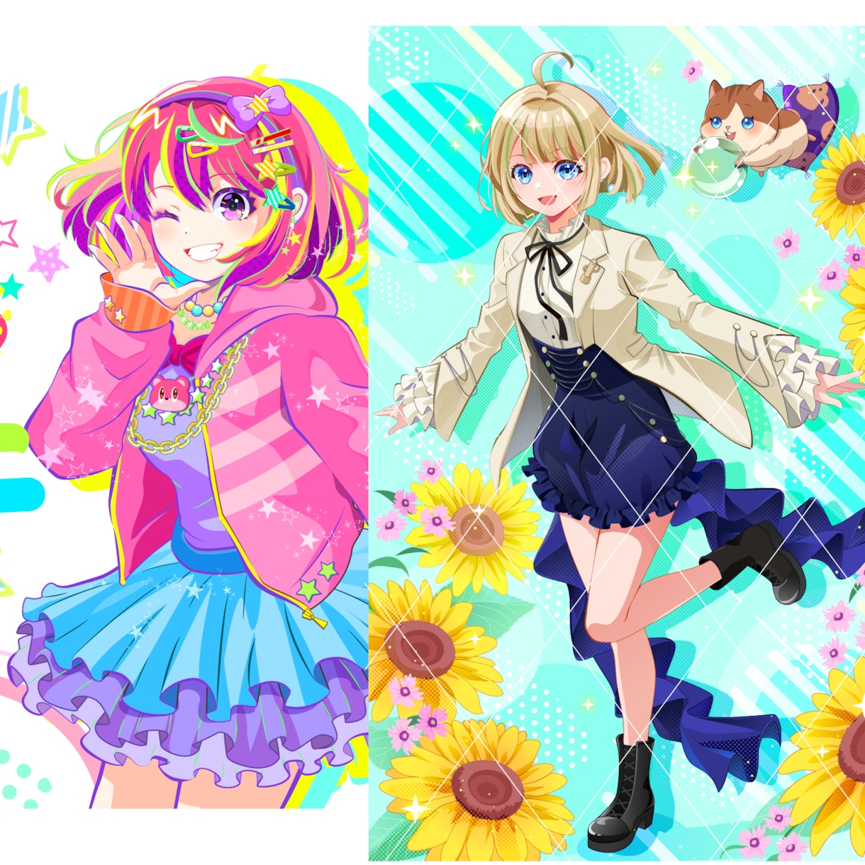 Vチューバー活動に使えるイラスト制作します 現役大手企業デザイナーがプロの一枚をお届けします イメージ7