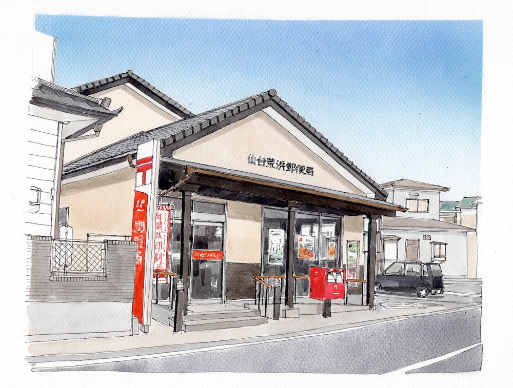 思い出の建物を手描きで描きます 子供が通っていた幼稚園、創業当初の会社、昔住んでいた家など イメージ4