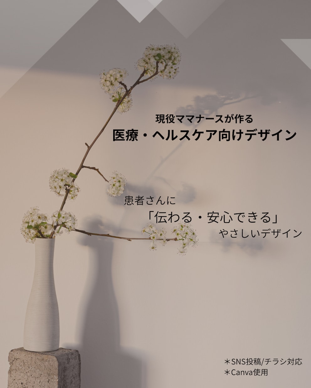 医療・ヘルスケア向けデザインを作ります あたたかくて分かりやすいデザインをお求めの方へ イメージ1