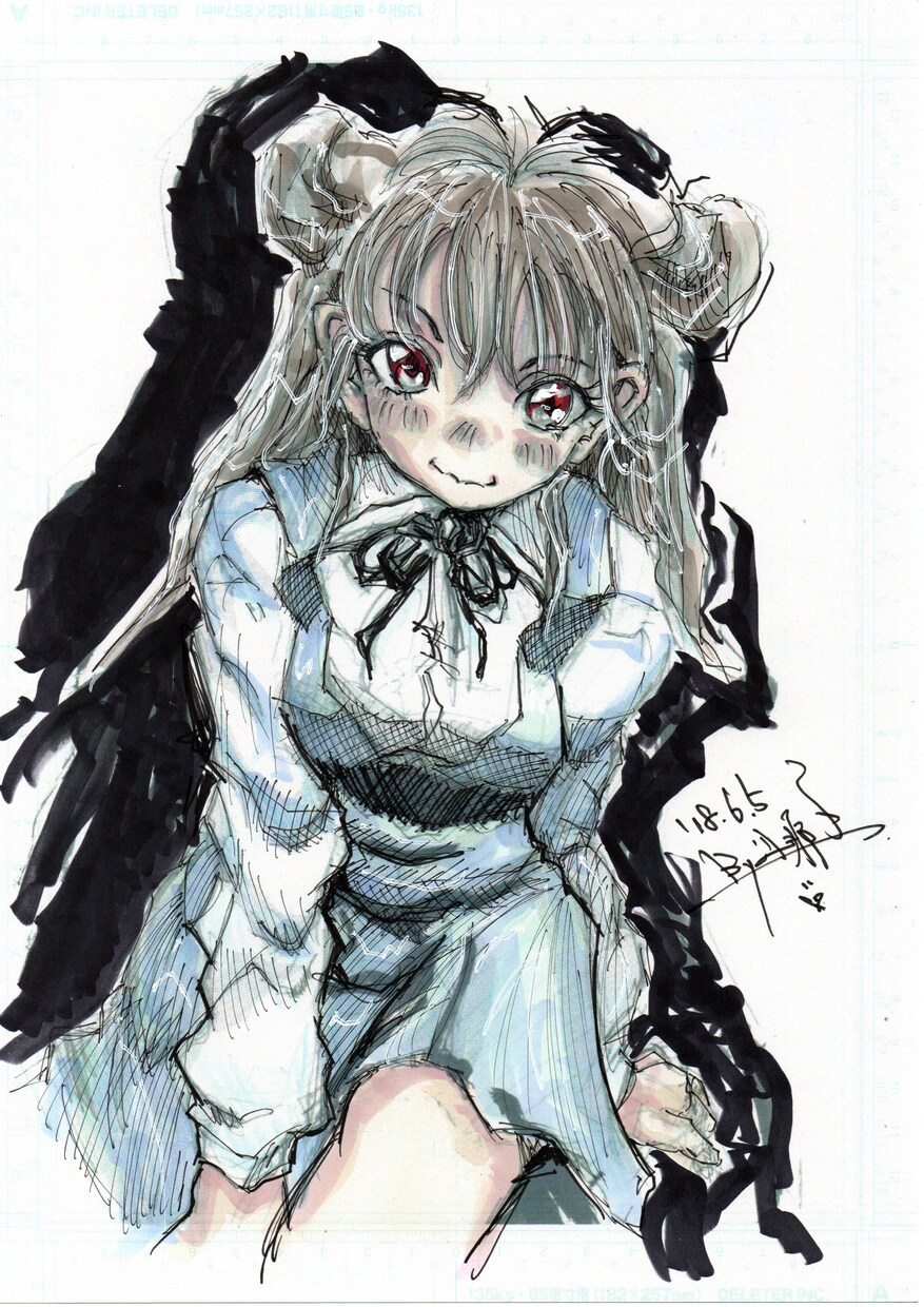 手書きイラストをお譲りします 趣味の域を超えてませんが宜しくお願いいます。 イメージ1