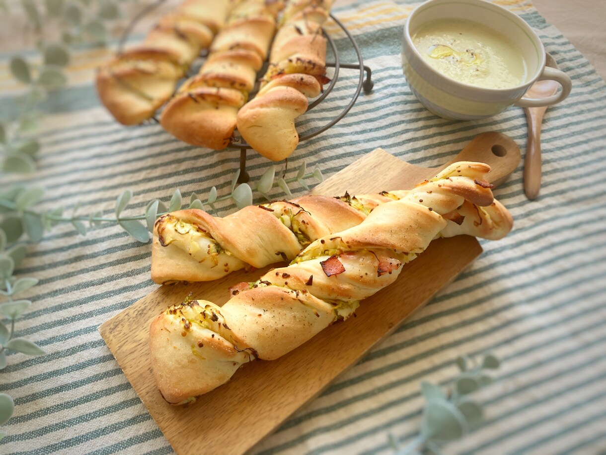 60分で完成⏰時短パンのレシピ教えます ★一緒に作れば簡単　★手軽な食材のみ　★おまけ動画付き イメージ6