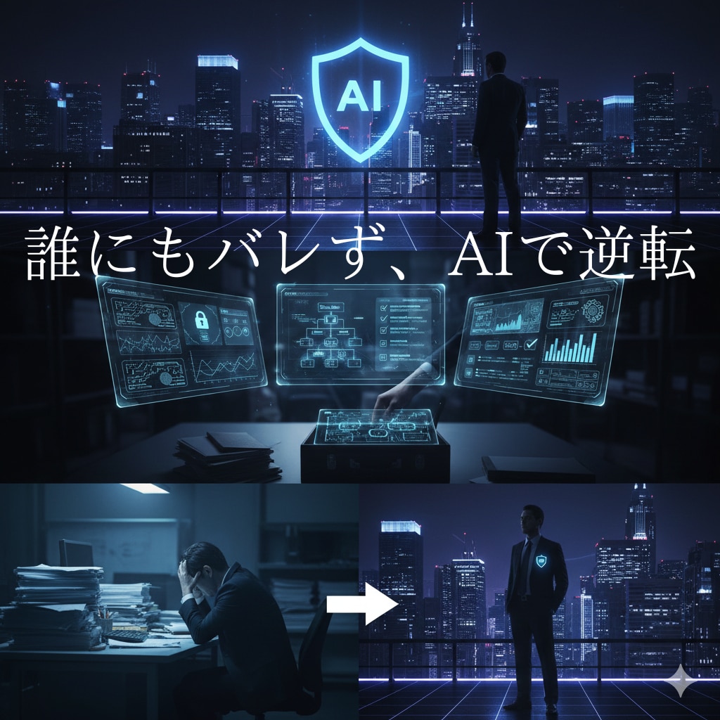 バレずに人生逆転！AIで負の体験を資産に変えます 【完全匿名】絶望をAIで資産に変え、収益化する逆転術！ イメージ1