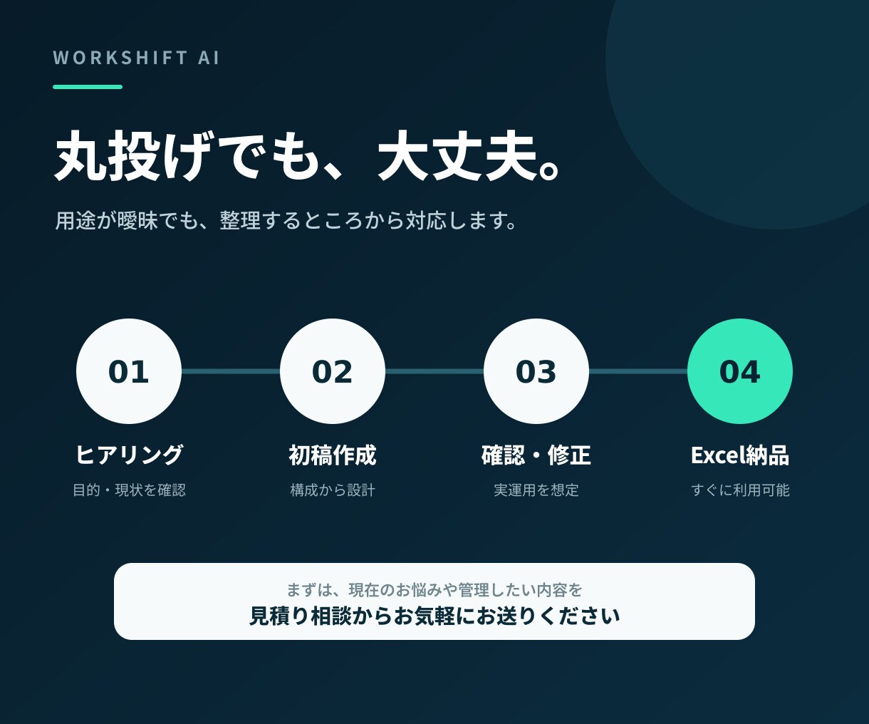 売上・進捗を見える化するExcel管理表を作ります 入力だけで自動集計・グラフ化｜業務に合わせて作成 イメージ4