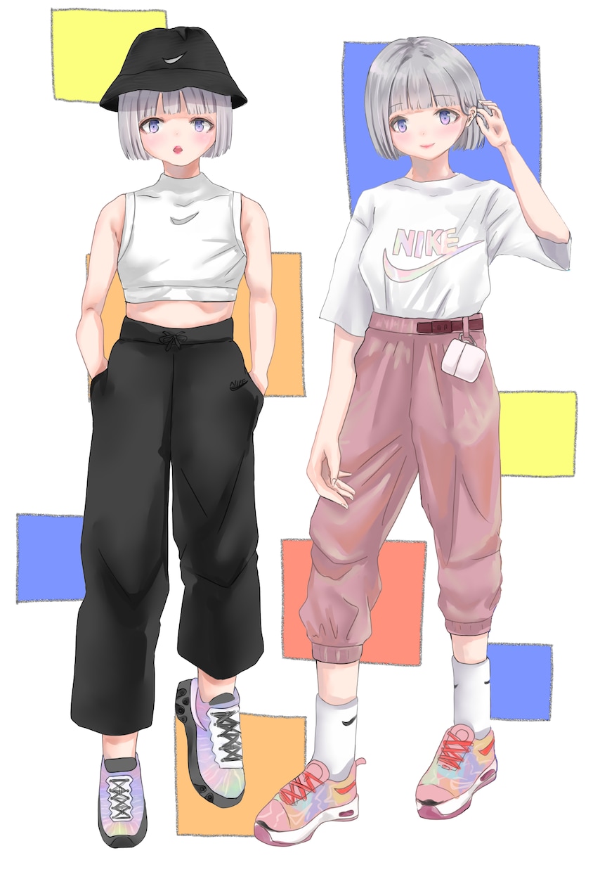 キャラクターデザインをします 服や装飾品にまで拘った魅力的なキャラクターをデザインします イメージ2