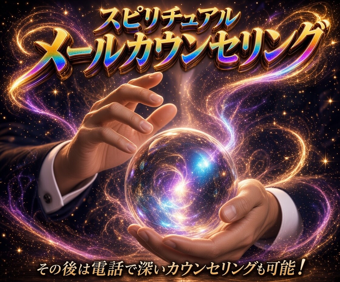霊視で視抜く、あなたの未来を読み解きます まずはメールで気軽に霊視鑑定。電話でさらに深いご相談も！ イメージ1