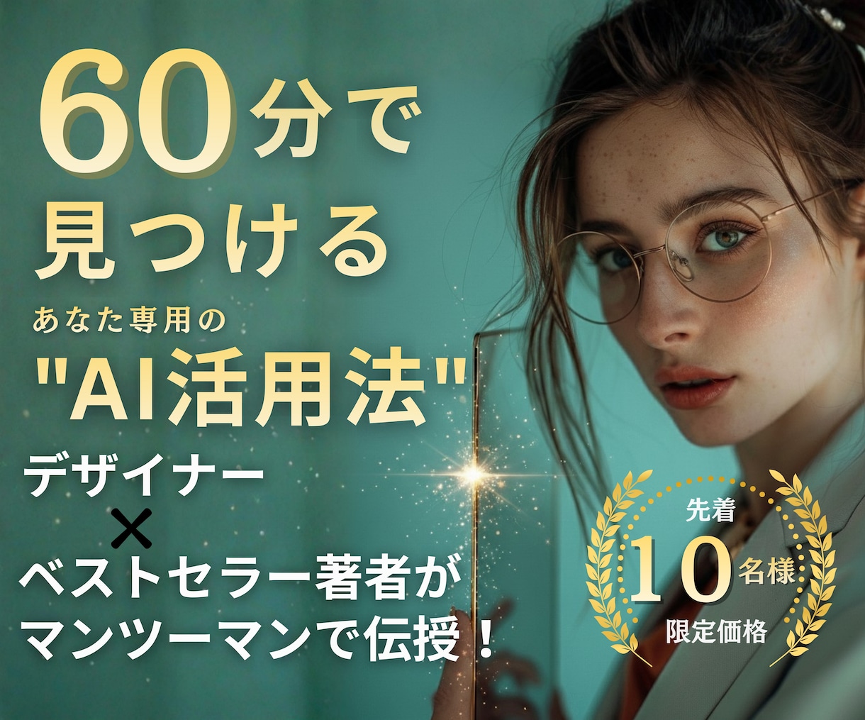 AI迷子を卒業！資料が変わるAI活用法を教えます 初心者OK｜デザイナー×ベストセラー著者が丁寧に伝授 イメージ1