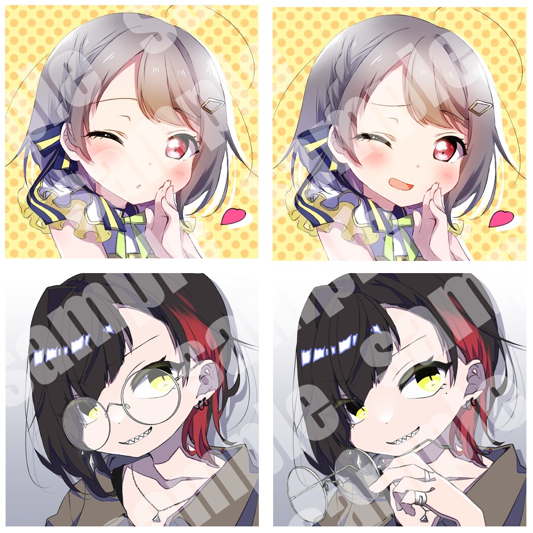 SNSアイコン制作いたします オーダーメイドで可愛い女の子のアイコンを制作いたします！ イメージ3