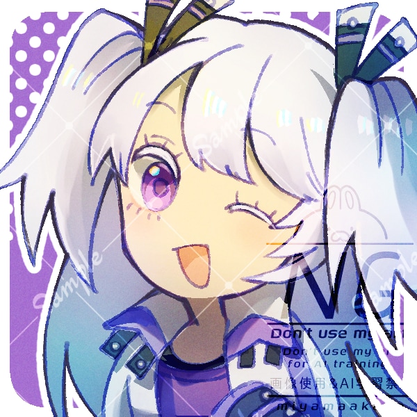 商用OK【手書き風】可愛いSNSアイコン描きます 可愛い手書き風タッチのイラストを描きます イメージ1