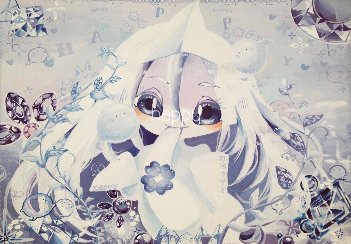 本格】時間をかけて手描きのイラスト作製致します 絵の具や鉛筆でのこだわりイラストをプレゼントやインテリアに… イメージ7