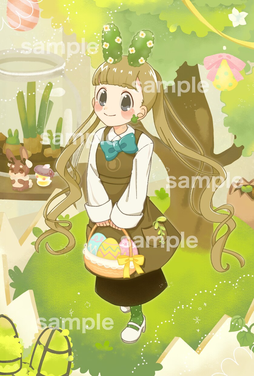 かわいい女の子のイラスト描きます 立ち絵、一枚絵、SNSのアイコン用に！ イメージ3