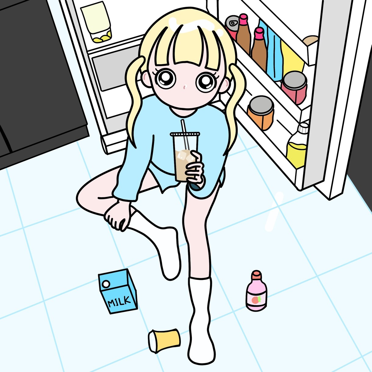 商用◎アイコン・結婚式・挿絵.各種イラスト承ります 修正無制限ポップでかわいい人物イラストを丁寧にお描きします！ イメージ8
