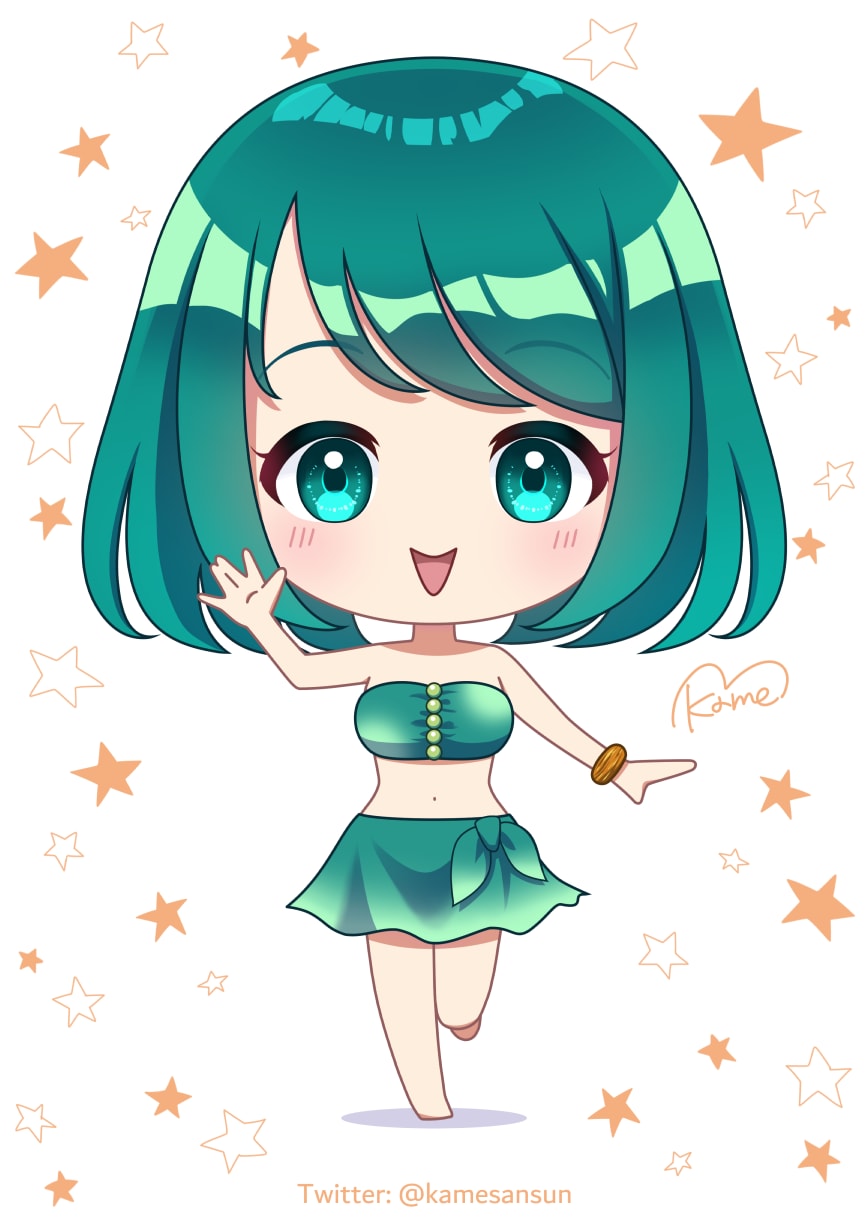 SDキャラ(ミニキャラ)描きます Vtuber・アーティストさんなどのグッズ作りをお手伝い！ イメージ4