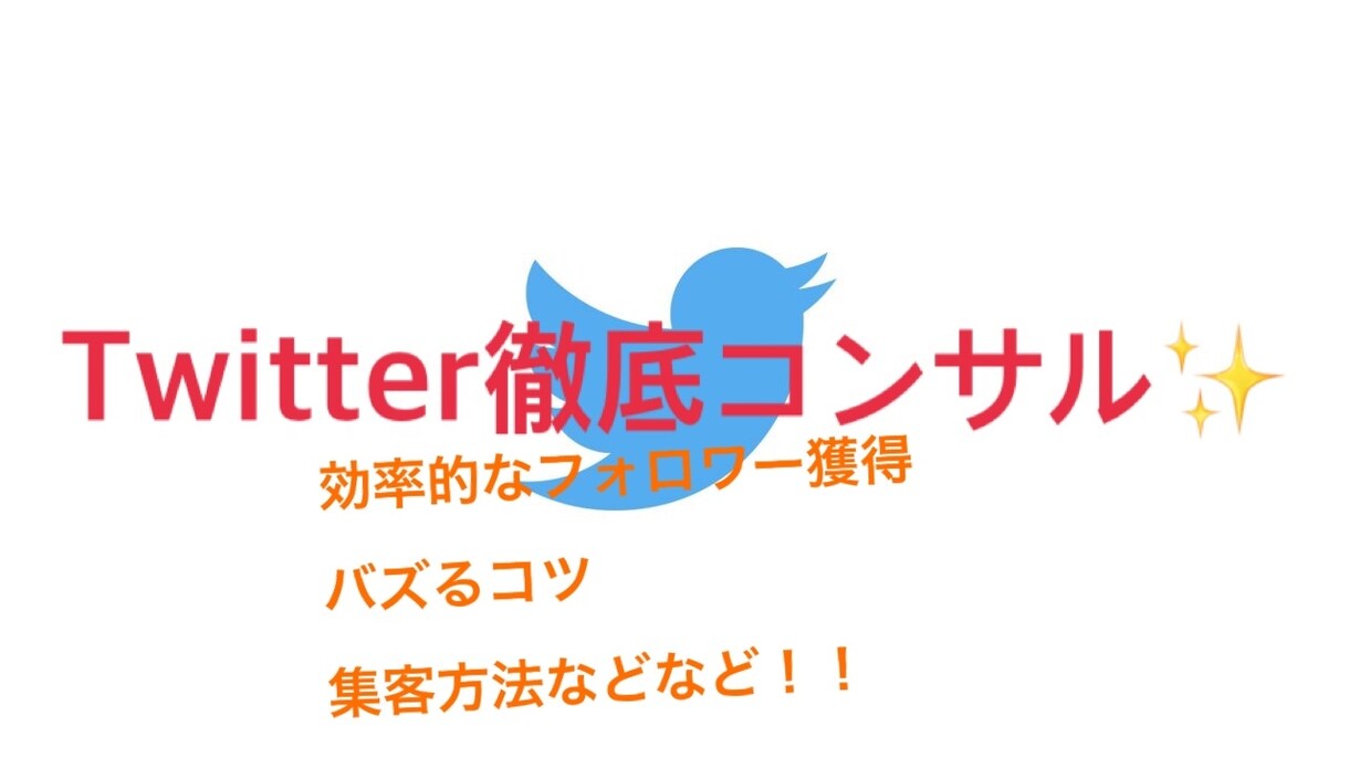 1週間！毎日Twitter徹底コンサルします 最高1000万インプ、2ヶ月で1万フォロワー獲得がコンサル！ イメージ1