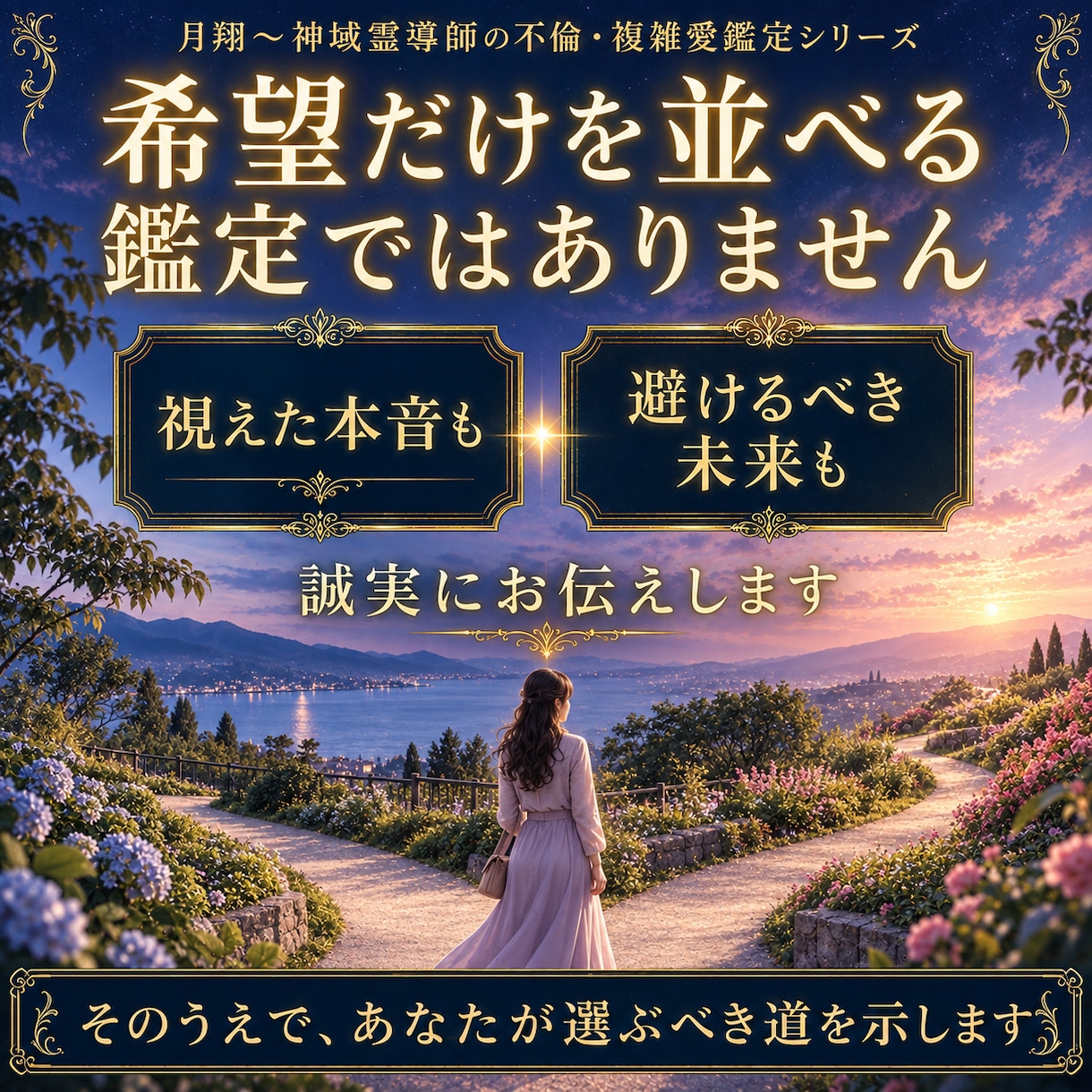 不倫・複雑愛に隠れた本音と二人の未来を霊視します 家庭への気持ち・離れられない理由・二人の行方を読み解きます イメージ6