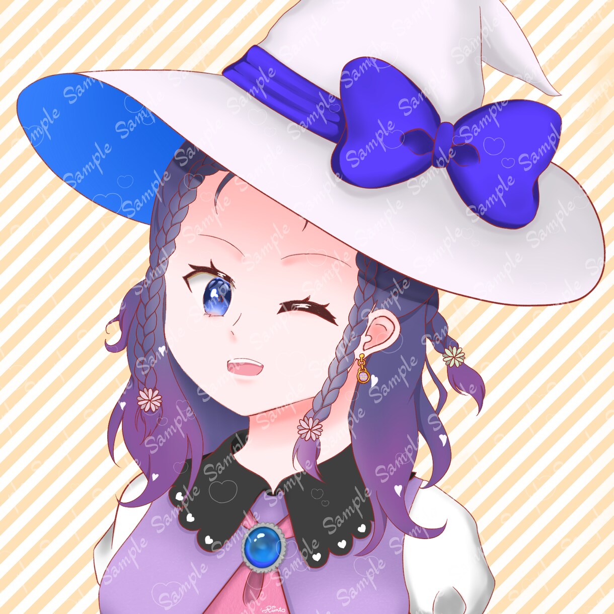 魔女の量産イラストお描きします 可愛い魔女を最短3日でお描きします イメージ7