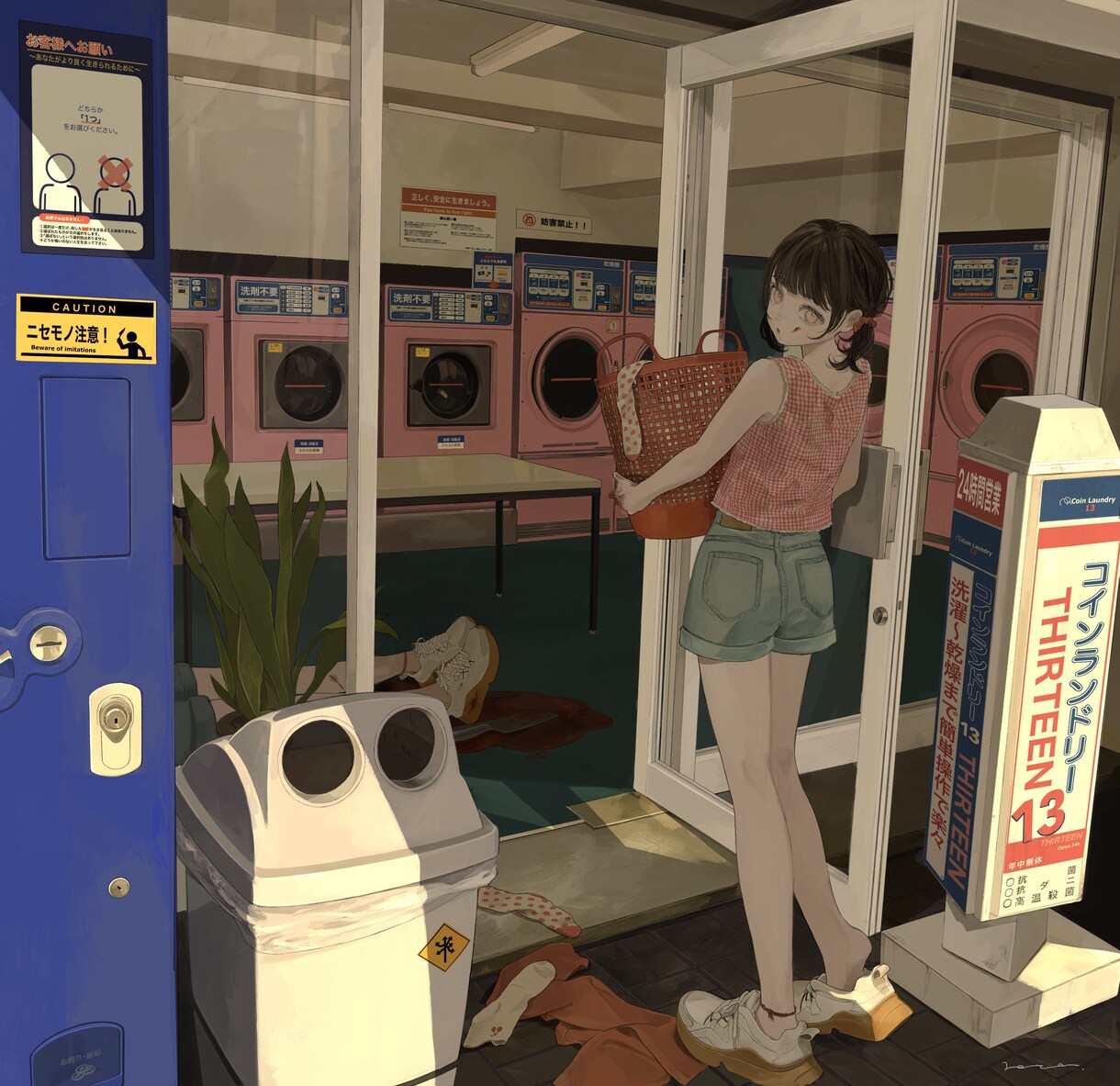 繊細な厚塗りでレトロな世界観のイラストを描きます MV･アイコン･ヘッダー等用途なんでもOK♡ イメージ4