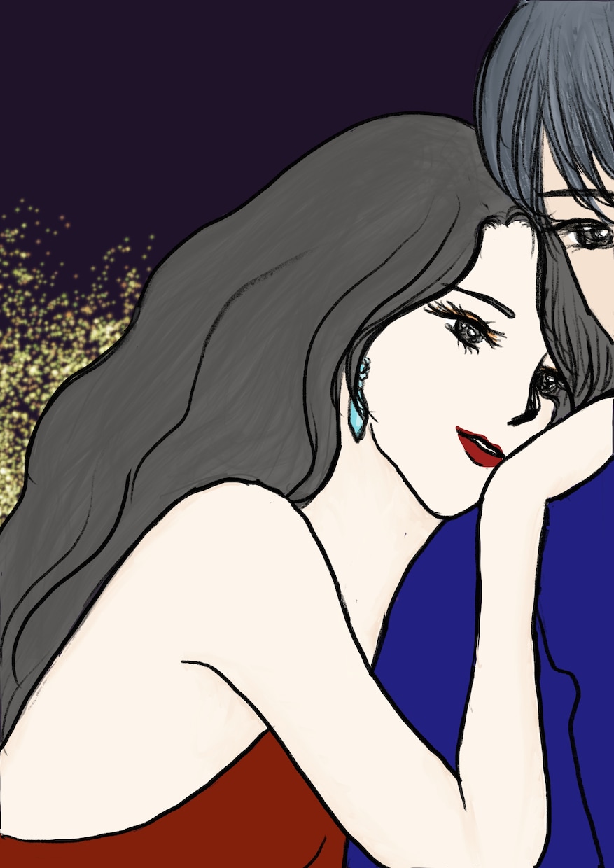 あなたオリジナルのイラストを描きます 占星術・九星気学から見たあなた／想いを寄せるあの人と イメージ9