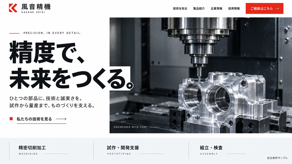 オーダーメイドの高品質LP,HPをお作ります 高い品質のLP,HPを、安く、早く掲載したい方へ イメージ3