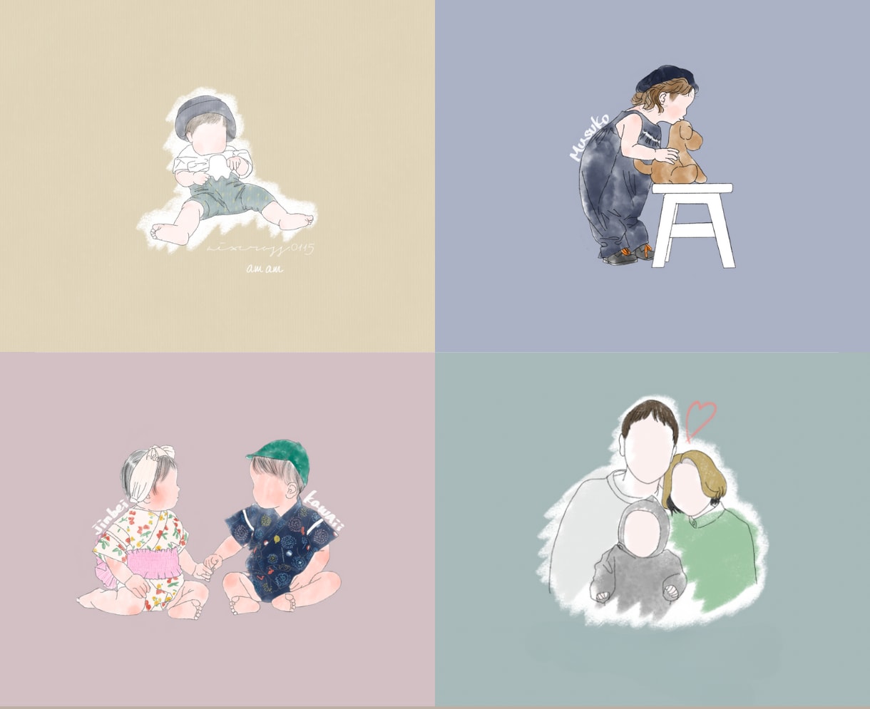 淡色×シンプルなアイコンイラスト描きます アイコンを変えてアカウントをおしゃれにしませんか？ イメージ2