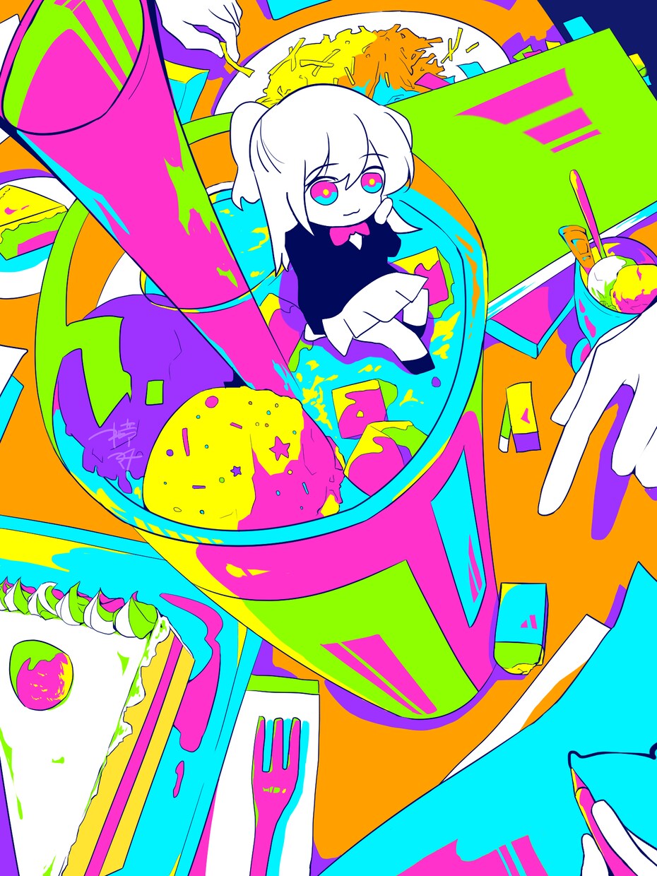 本の表紙や動画用の一枚絵描きます 動画や本の表紙にどうぞ！ダイナミックな構図もお任せ！ イメージ2