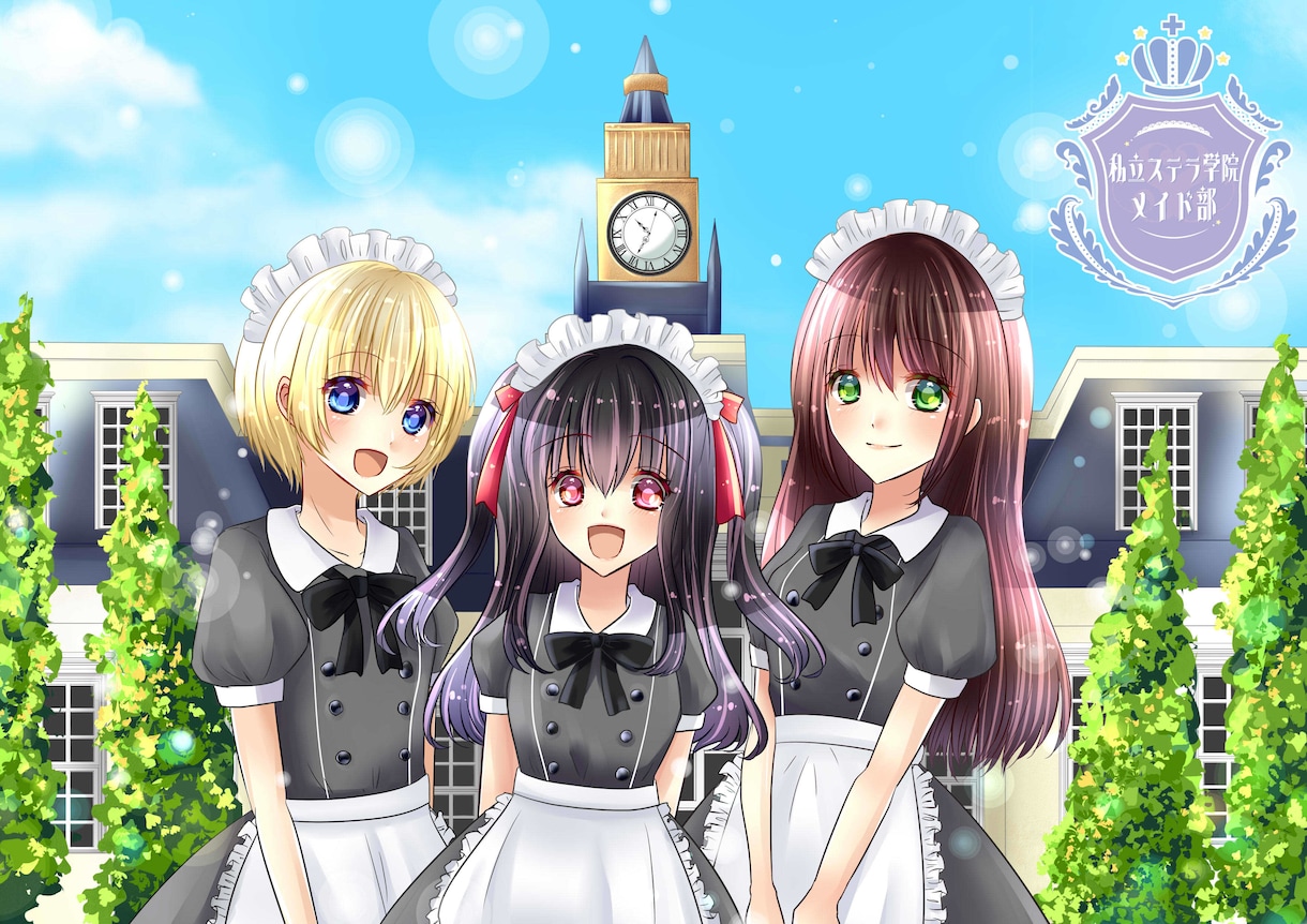 動画やその他用途様々！透明感あるイラスト描きます 様々な用途で使える一枚絵お描きします！ イメージ5