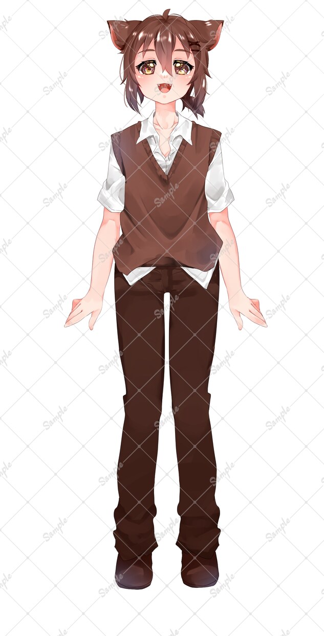 可愛い系のSNS用のアイコン描きます SNS等のアイコン用のイラストをカラーでお描きします。 イメージ5