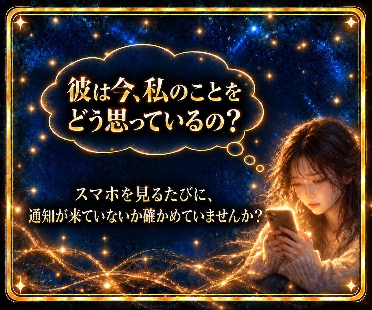 彼の気持ち・本音・ご縁を深める方法を霊視します 片思い・復縁・複雑恋愛｜心の奥の想いとすれ違いの理由を視ます イメージ2